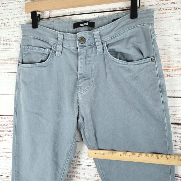 Mavi Jake Jeans Mens Size 31x31 Blue Gray Slim Leg Fit Skinny Leg Stretch - Picture 3 of 13